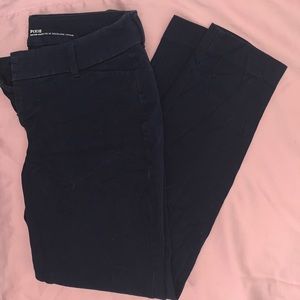 Navy pants, old navy, size 2